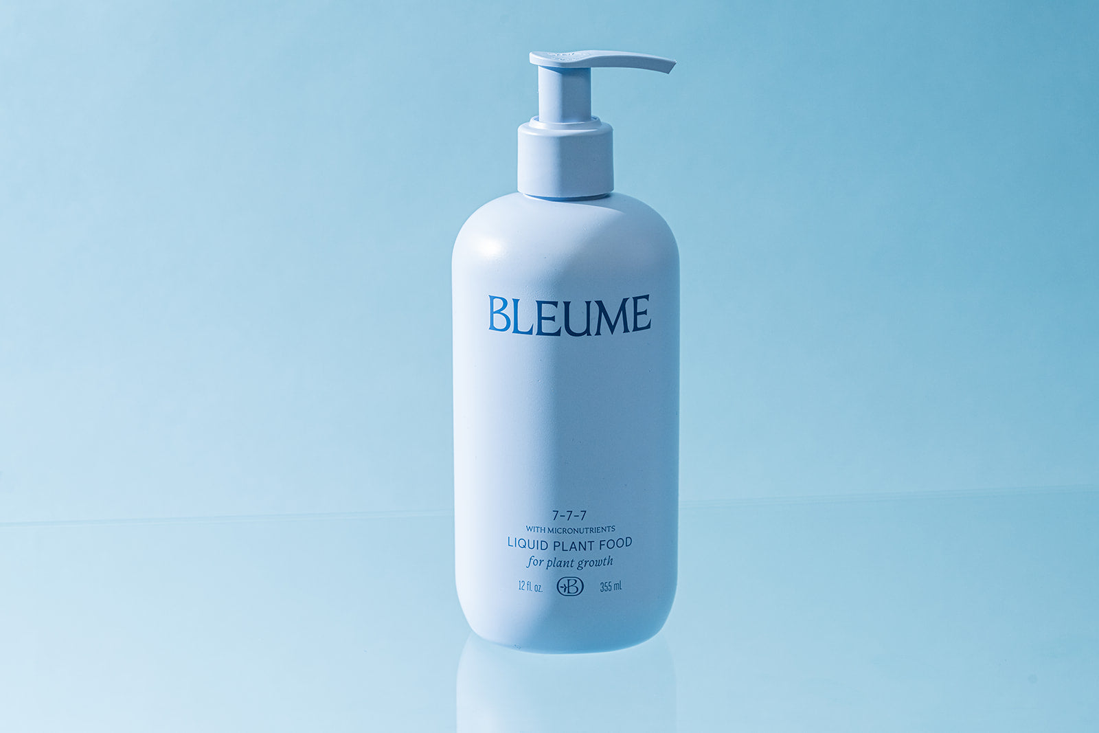 blue bottle for money plant Bleume Liquid Plant Food